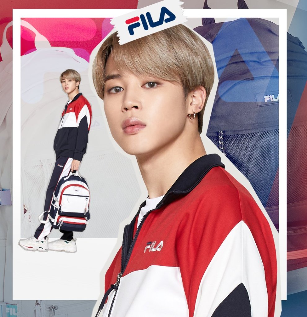 fila x bts tenis